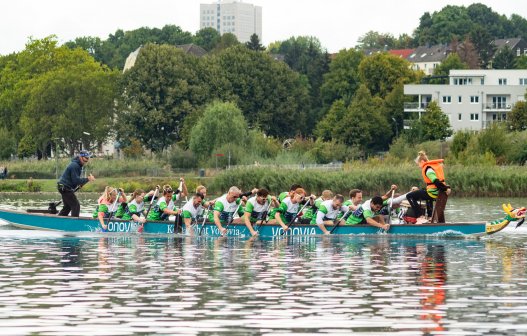 MVZ erreicht neue Bestzeit beim Drachenboot-Festival 2019